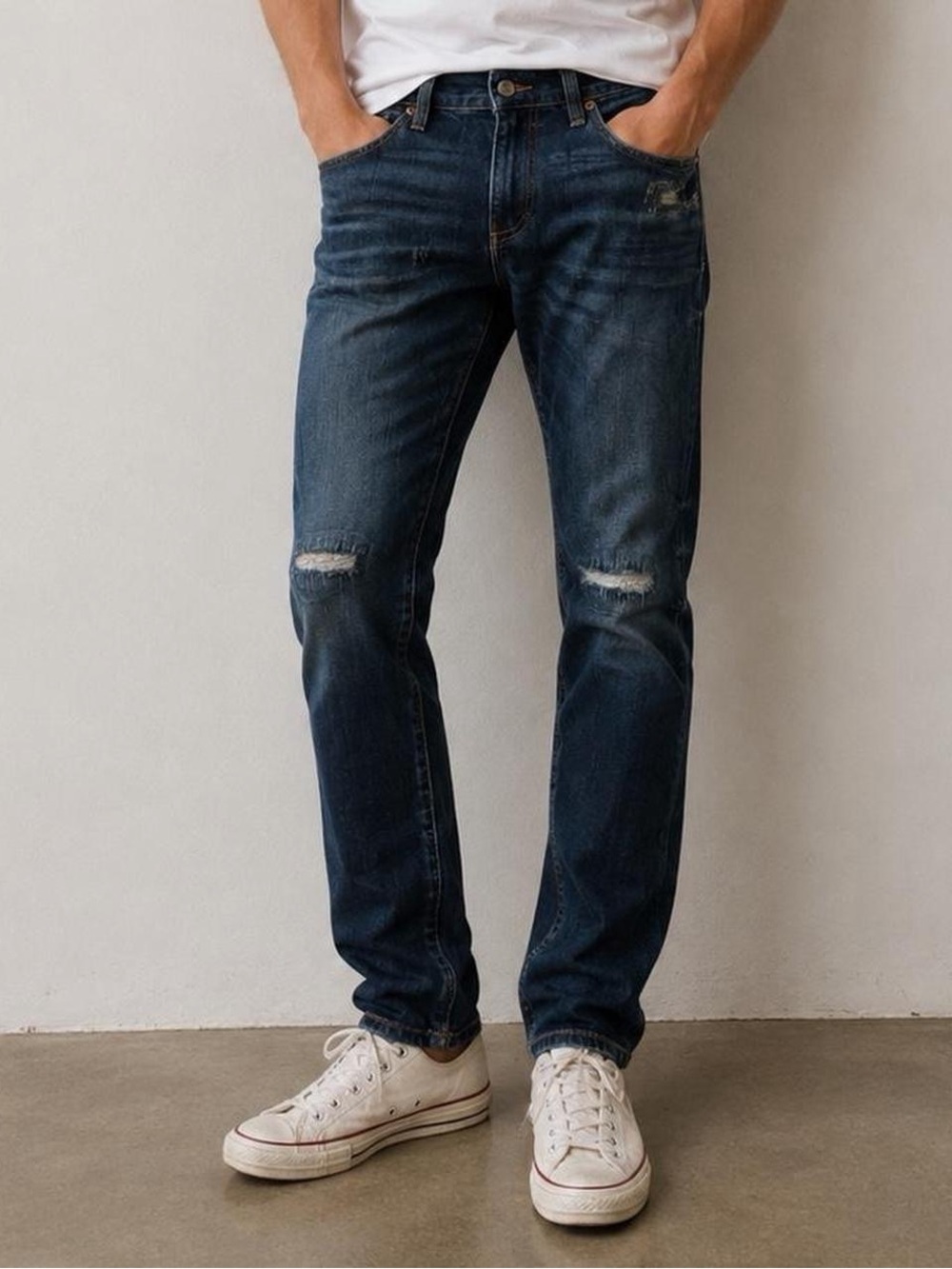 Polo Ralph Lauren Sullivan Slim Distressed Jeans Size 16